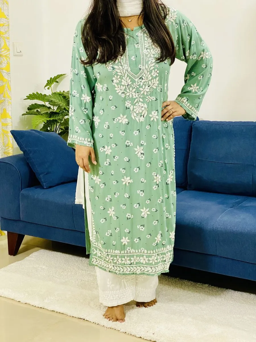 floral Rayon kurti