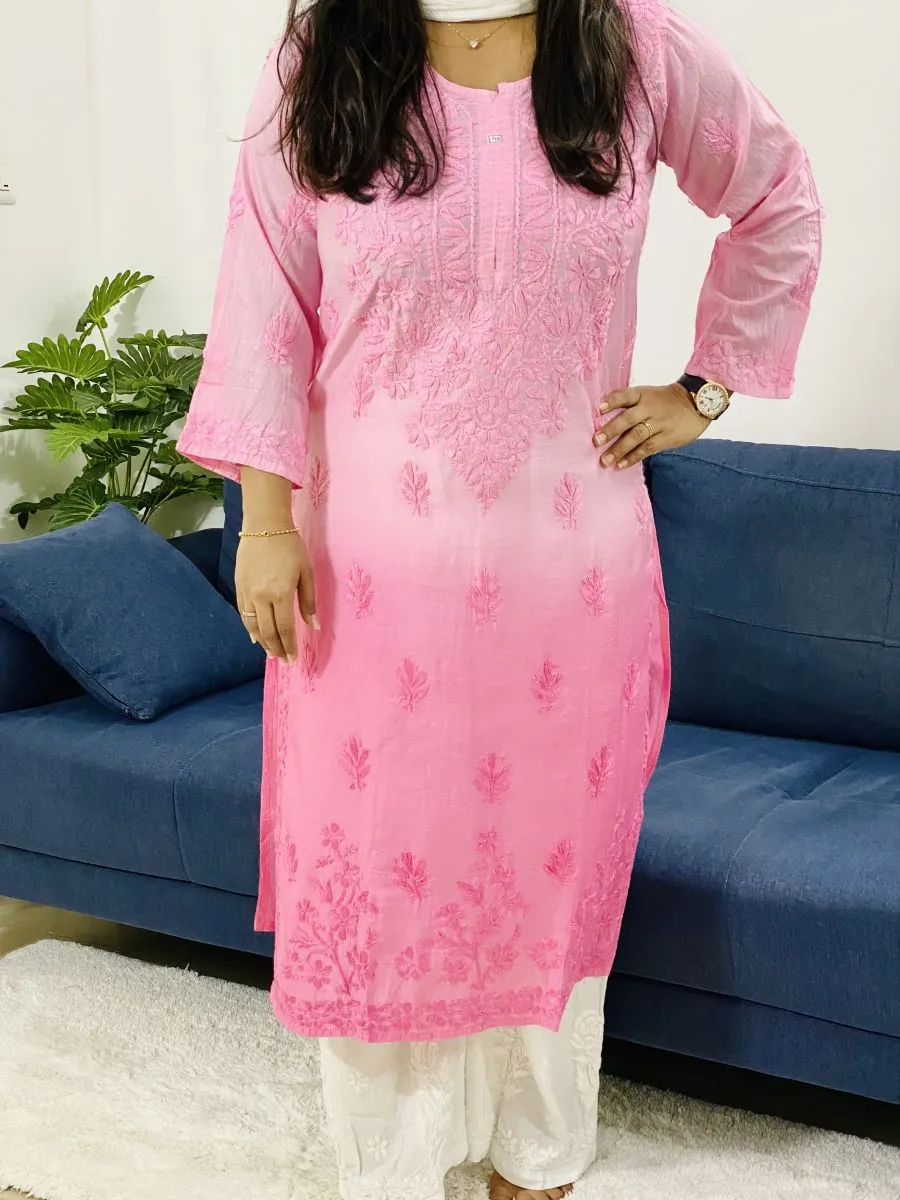 Chanderi Silk Kurti