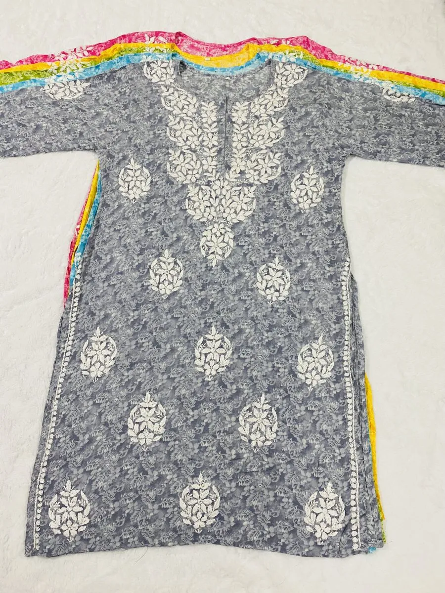 Floral Rayon kurti