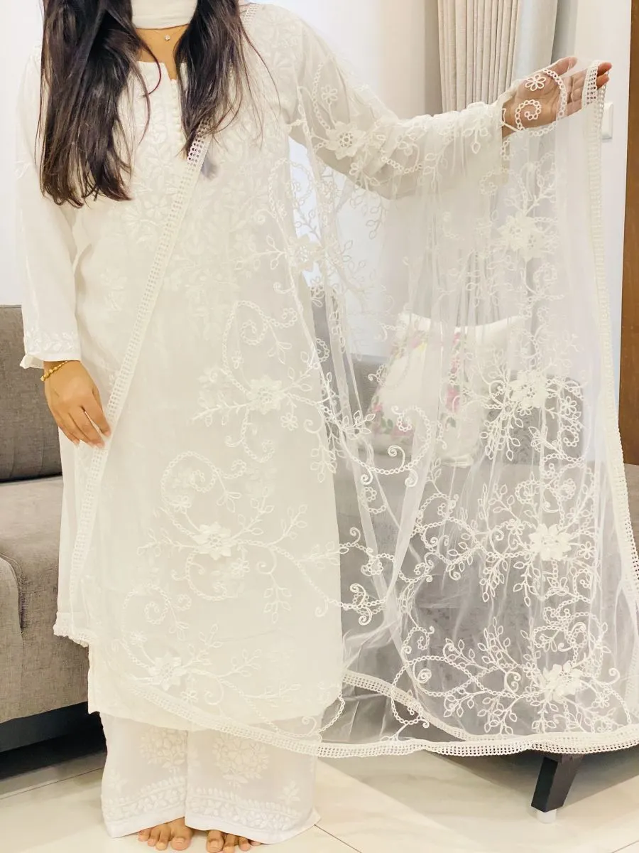 Aari Soft Net Dupatta