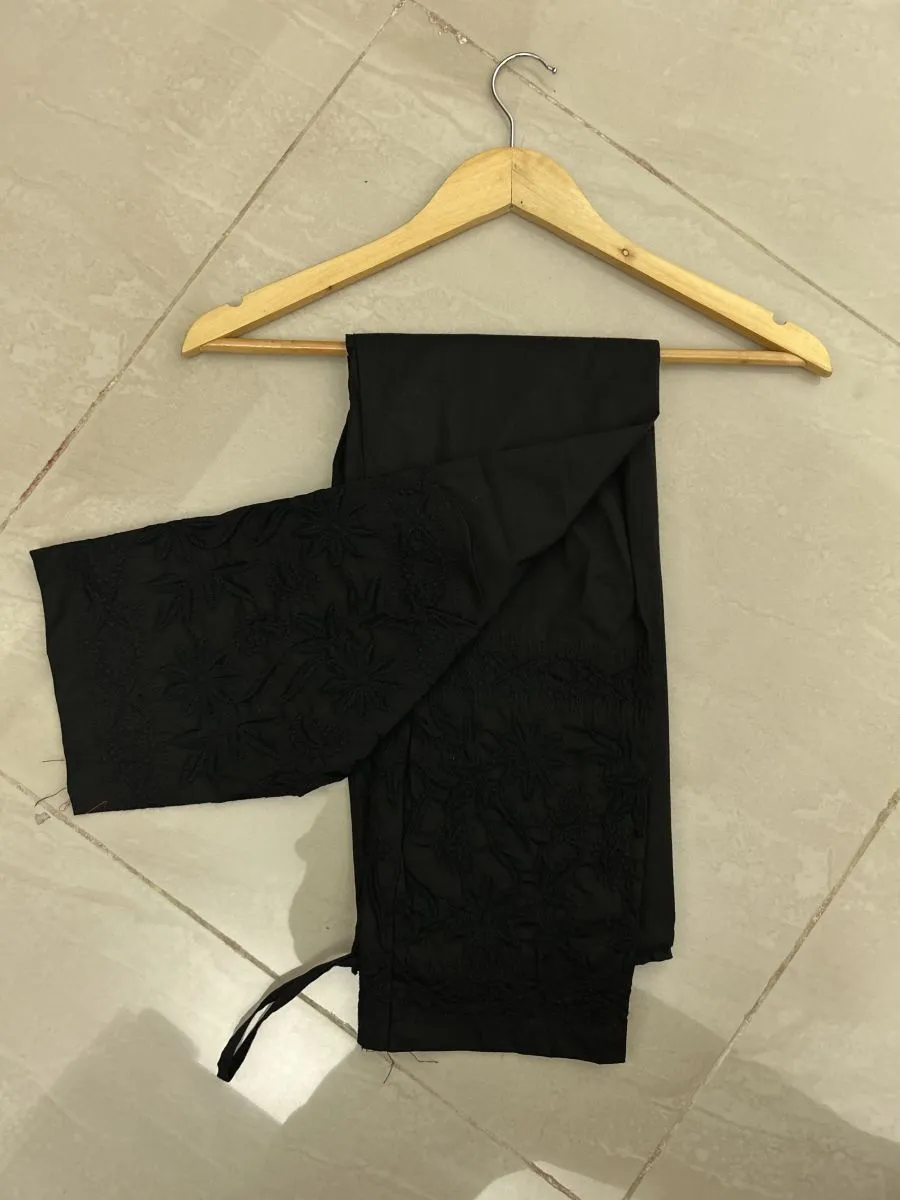 Black Black Computer Pant Small Size