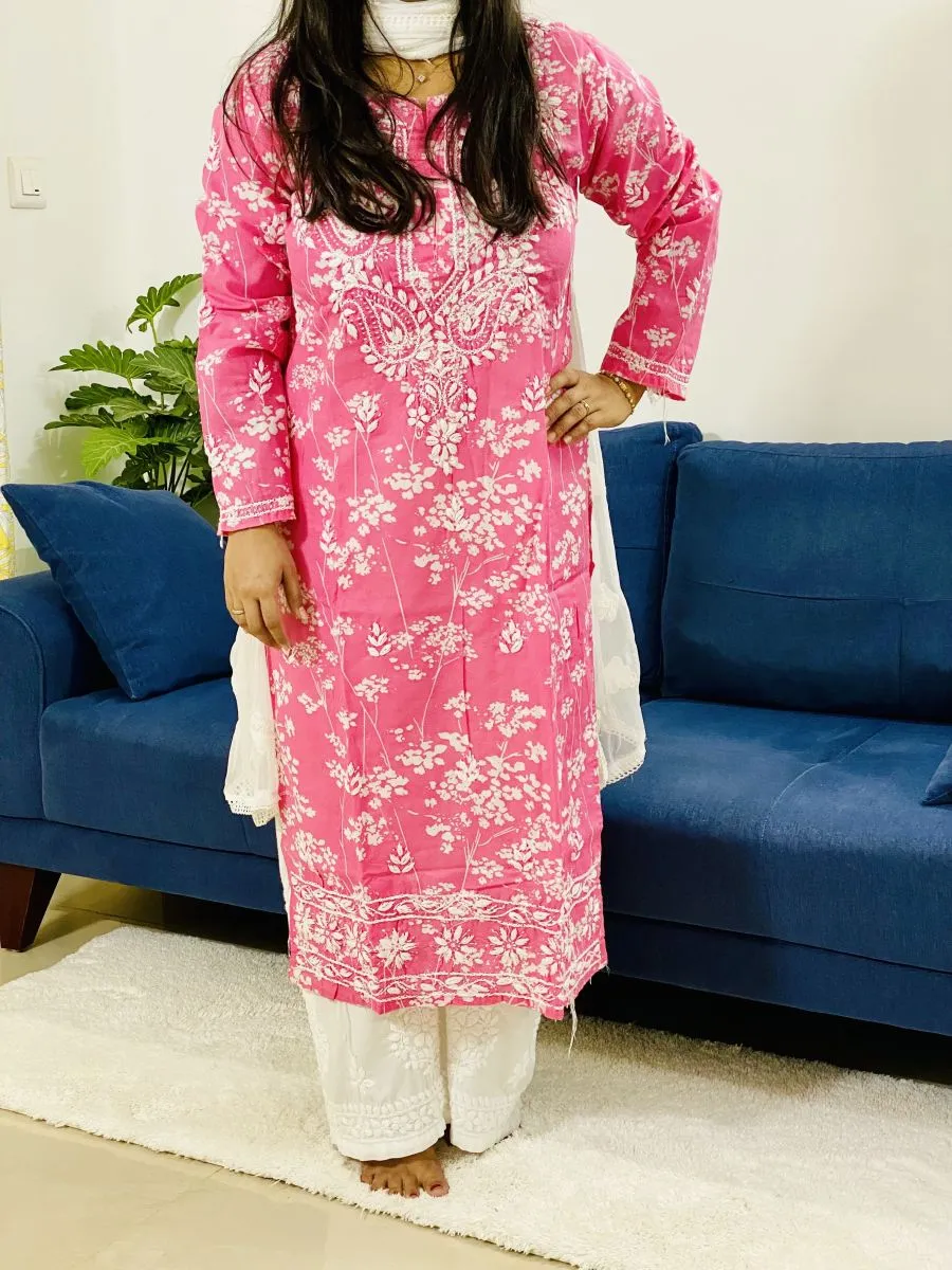 Floral Cotton Kurti