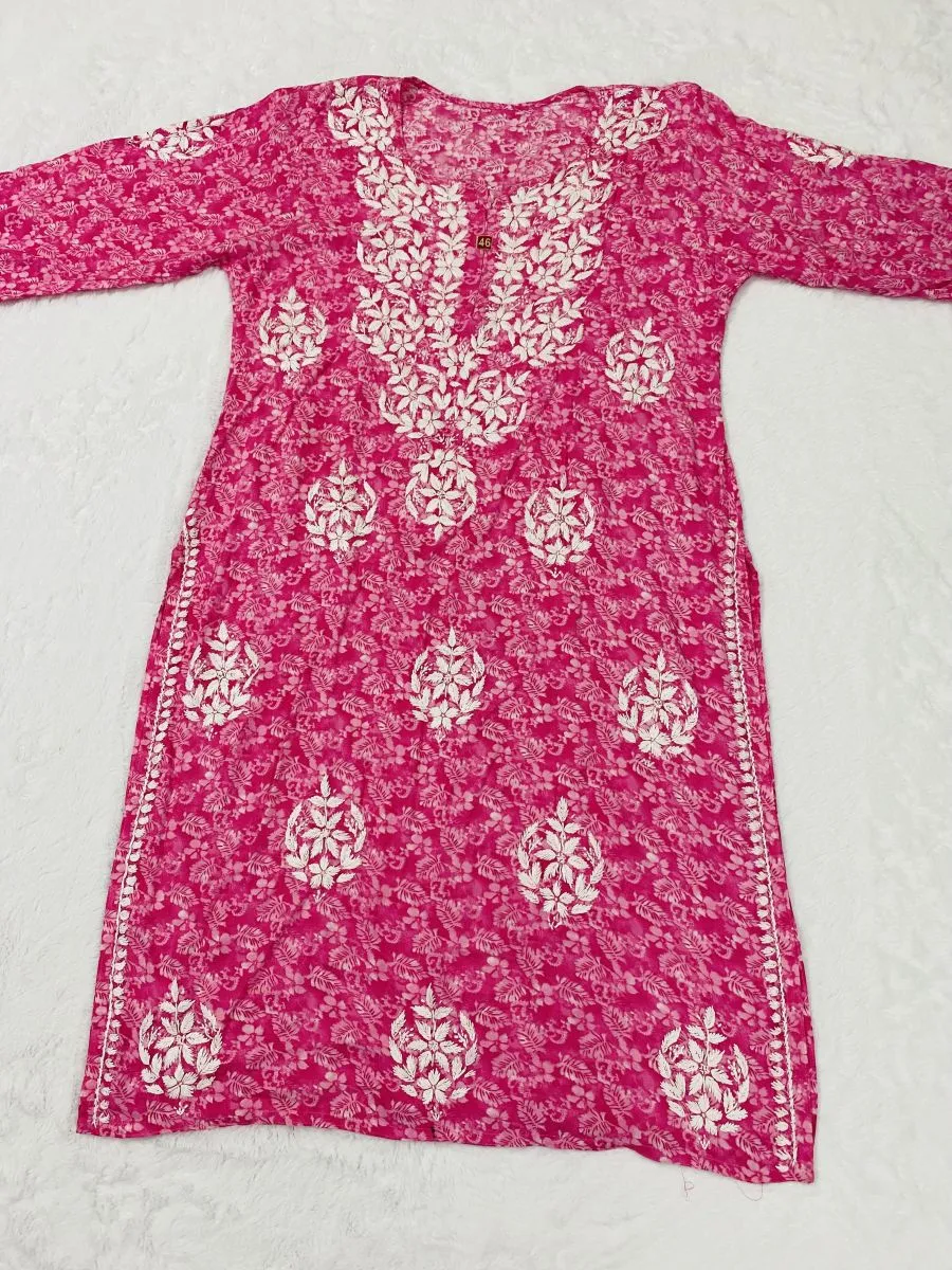 Floral Rayon kurti