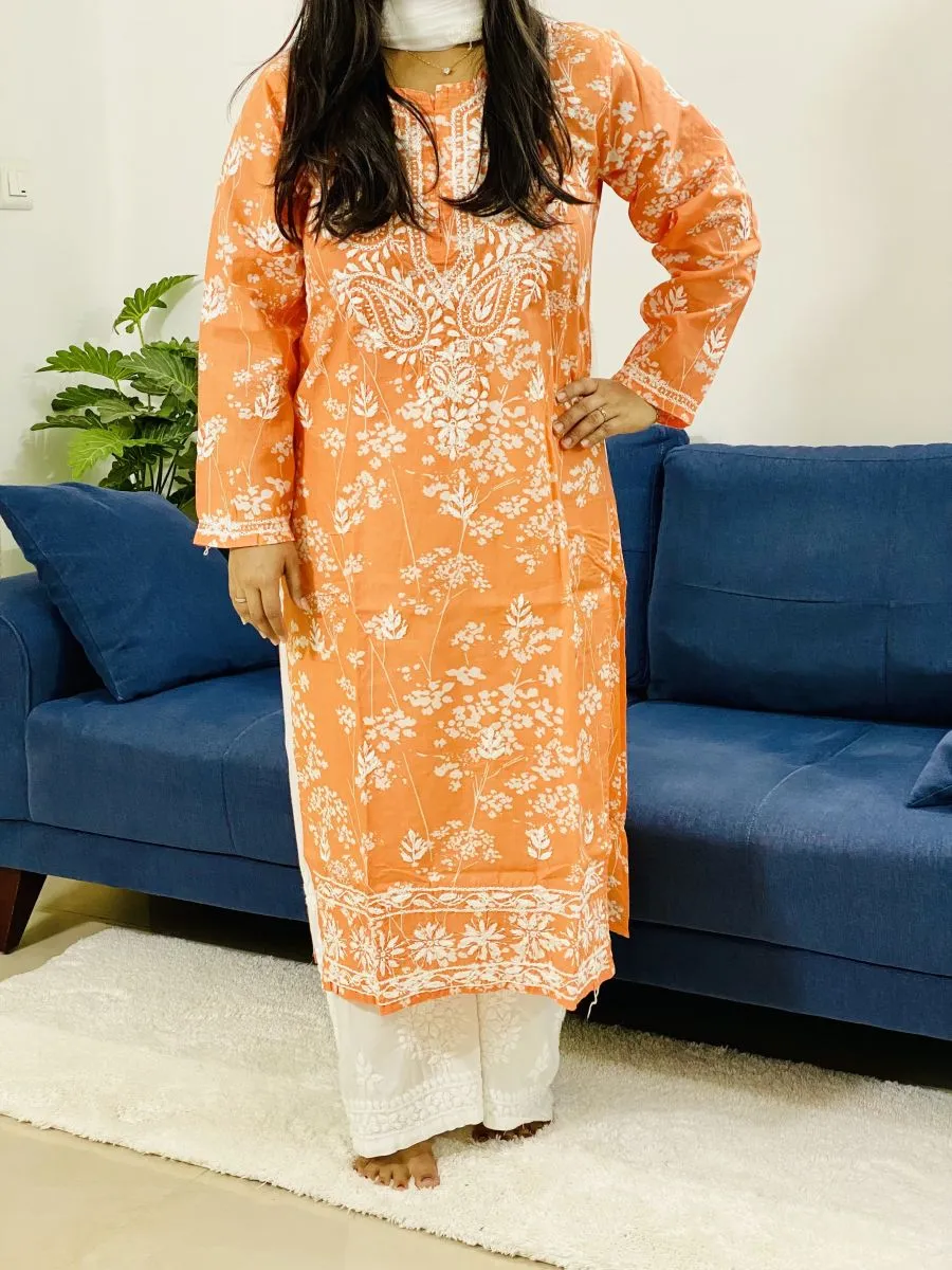 Floral Cotton Kurti