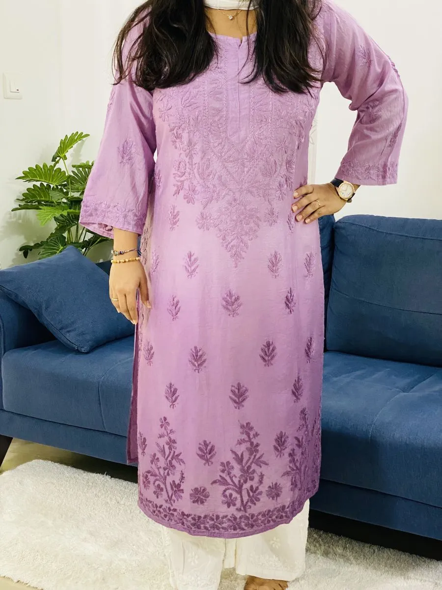 Chanderi Silk Kurti