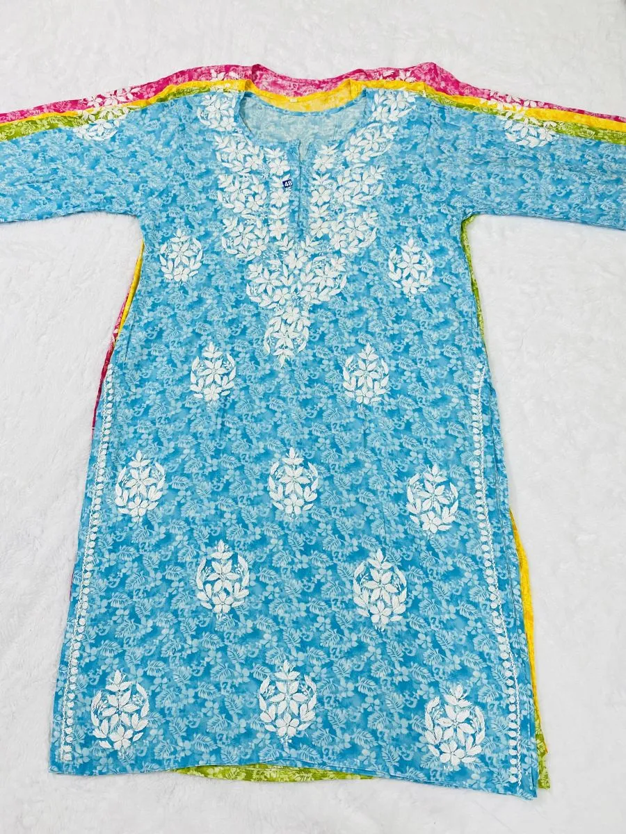 Floral Rayon kurti