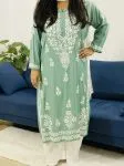 Army Green Nirmal Premium Modal Kurti