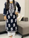 Black Kaira Modal Kurti