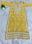 Yellow Bela Premium Modal Kurti