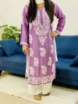 Mauve Jannat Premium Modal Kurti