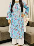 Ferozi Diana Mulmul Soft Chikankari Kurti