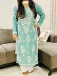 Army Green Afsana Modal Kurti