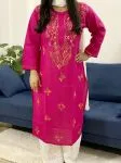 Rani Keri Multicolour work kurti