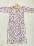 Lavender Inayat Cotton Kurta