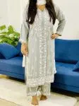 Grey Anaisha Rayon Set