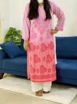 Peach Mirabilis Premium Modal Kurti T2T