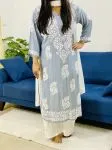 Grey Jannat Premium Modal Kurti