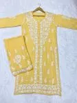 Yellow Anaisha Rayon Set