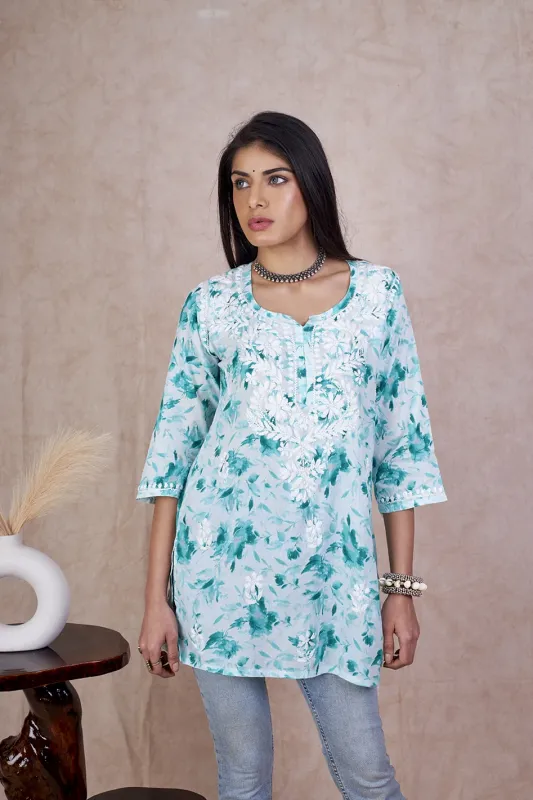 Mulmul Printed Short kurti